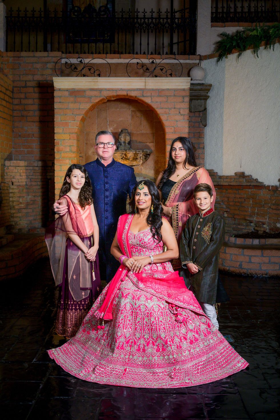 Ruchi Mukherjee Walter Sassard wedding