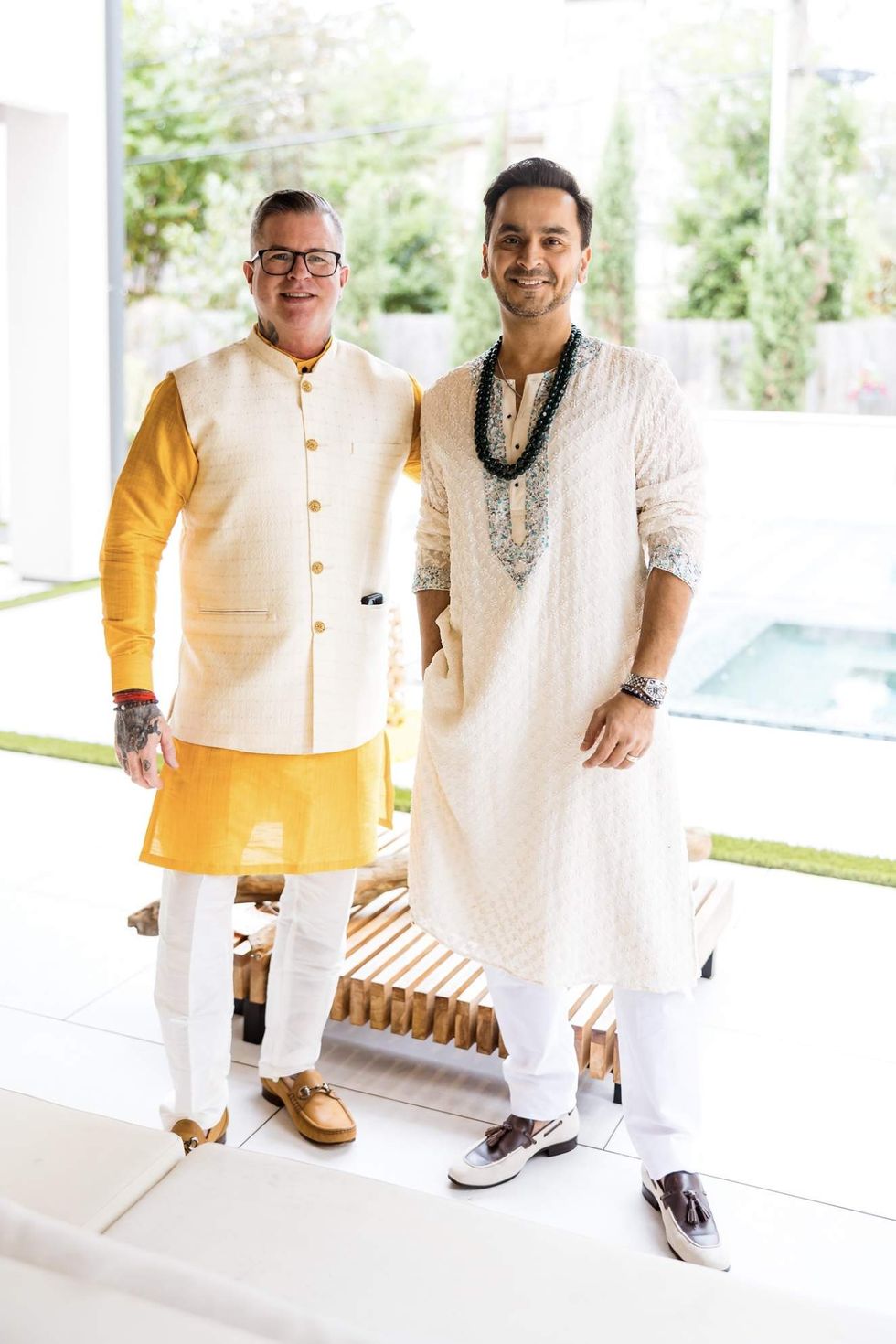 Ruchi Mukherjee Walter Sassard wedding