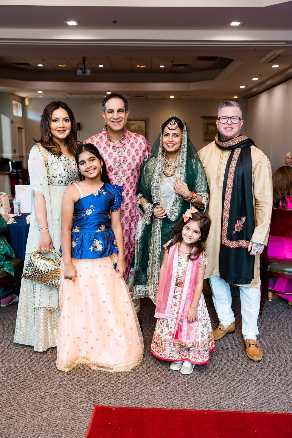 Ruchi Mukherjee Walter Sassard wedding