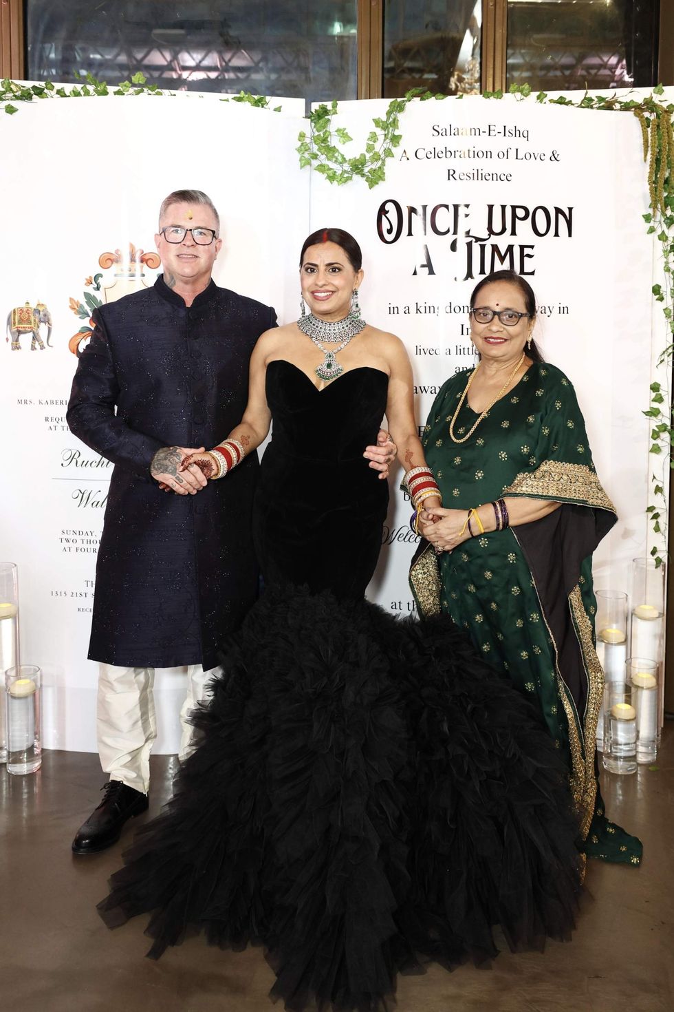 Ruchi Mukherjee Walter Sassard wedding