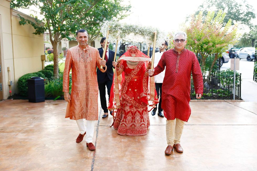 Ruchi Mukherjee Walter Sassard wedding
