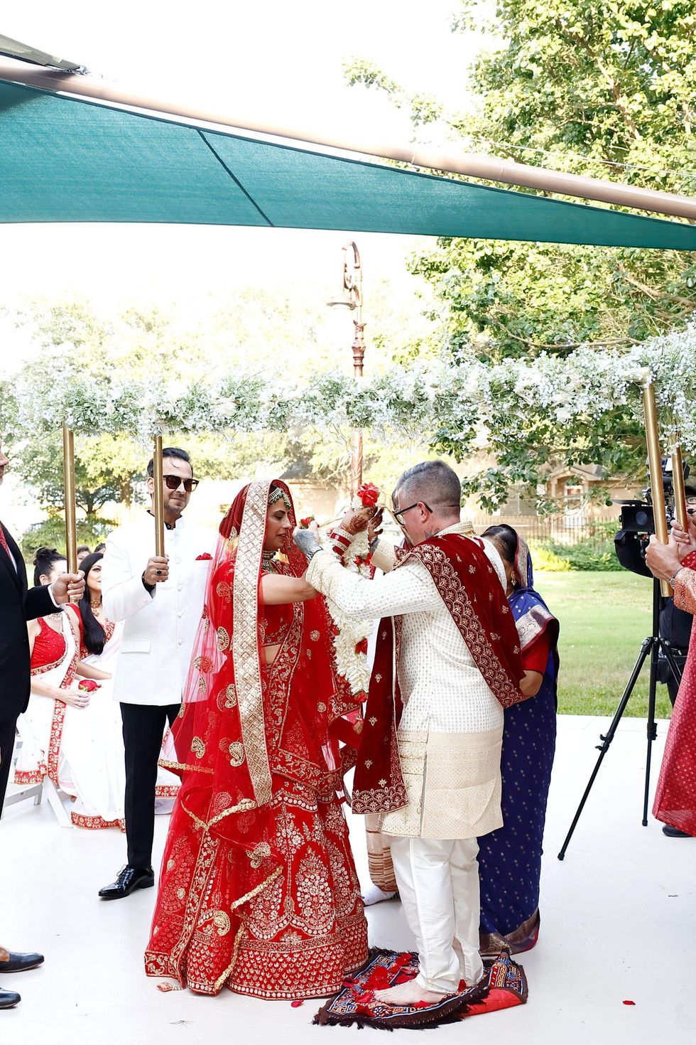 Ruchi Mukherjee Walter Sassard wedding