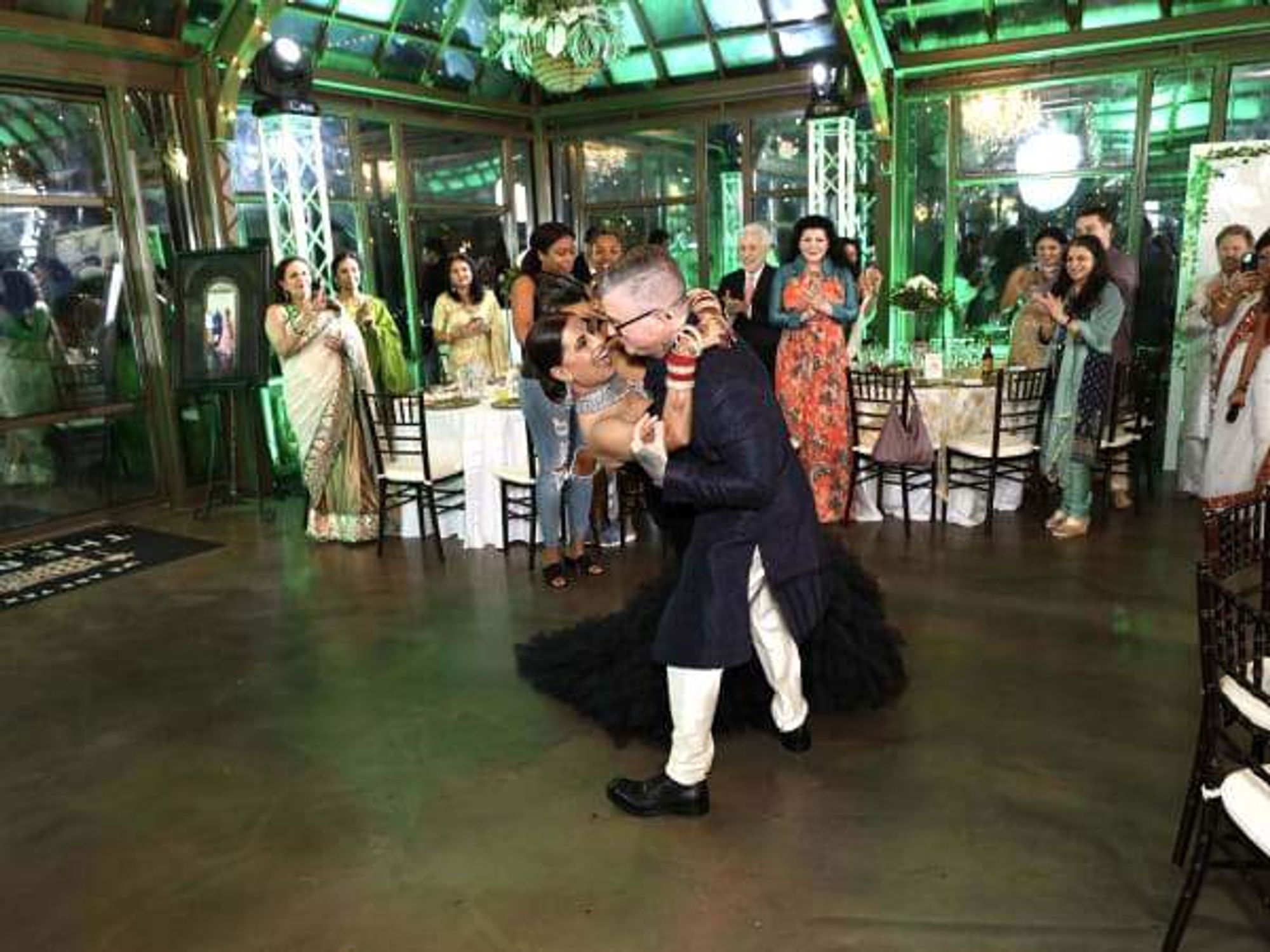 Ruchi Mukherjee Walter Sassard wedding