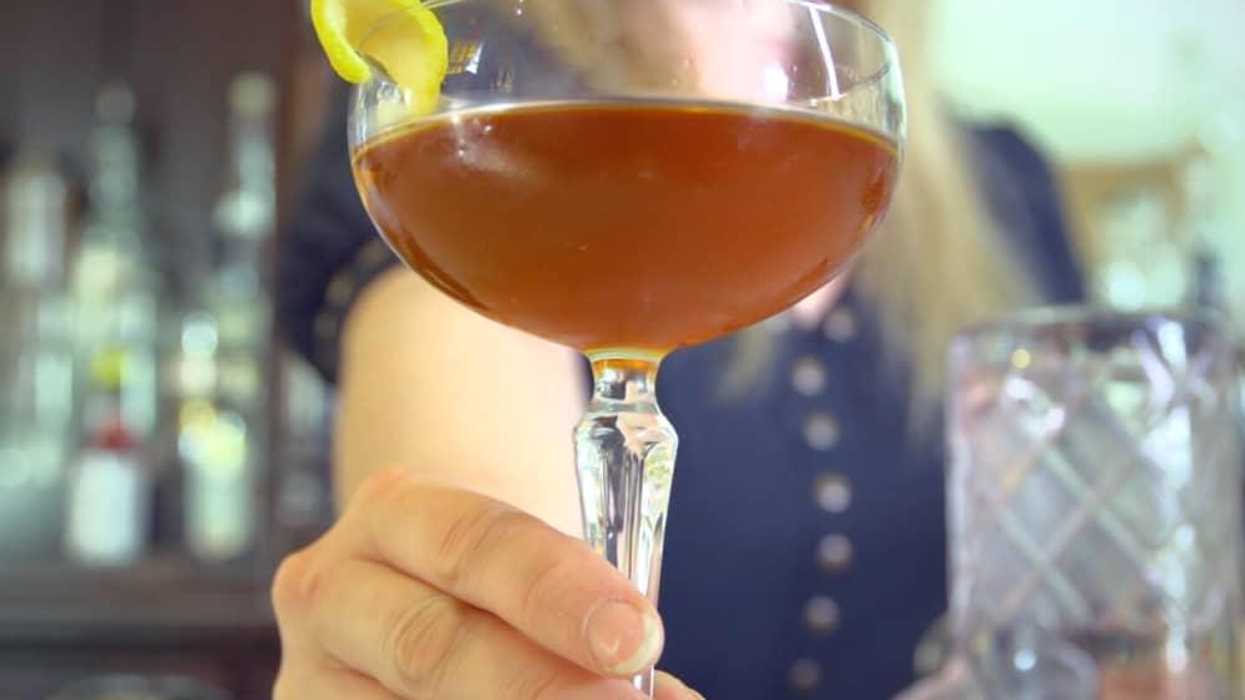 Run Forest Run cocktail from Houston bartender Judith Piotrowski