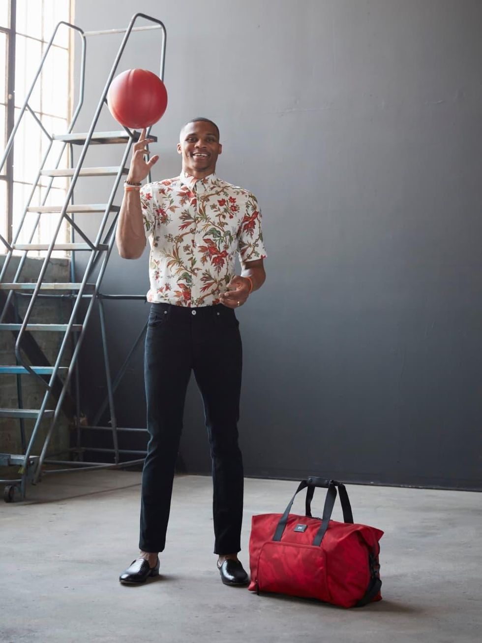 Russell Westbrook x Tumi collection