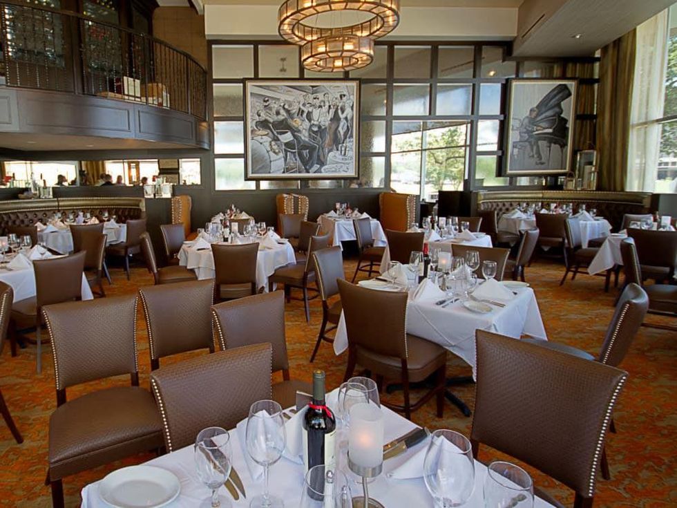 Ruth's Chris Steak House Houston main dining room