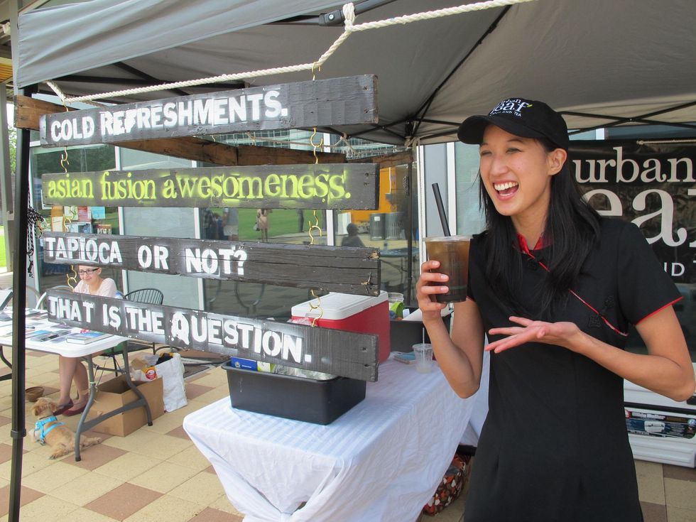 Ruthie cool treats June 2013 Urban Leaf bubble tea