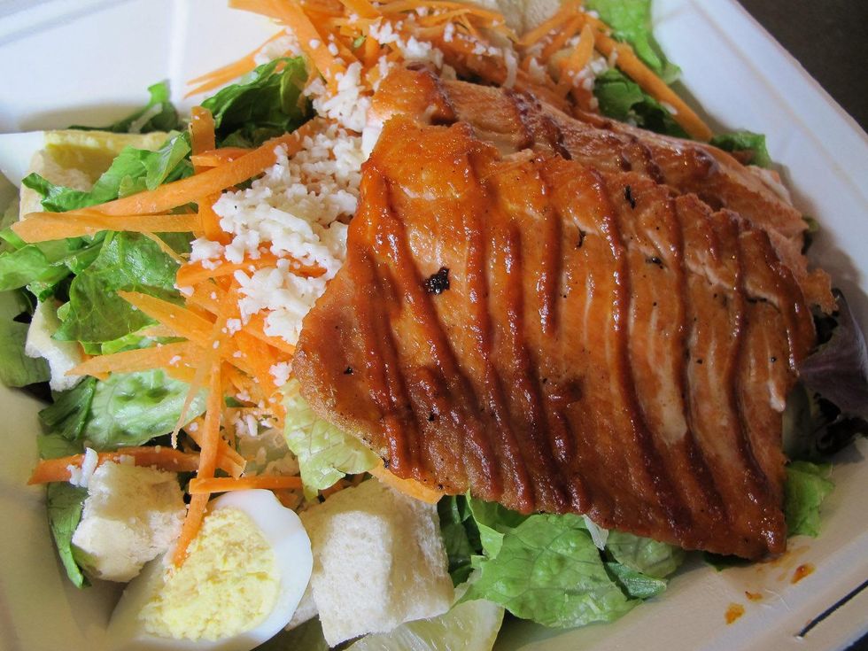 Ruthie where to eat right now May 2013 Ruggles Green Atlantic Salmon Salad