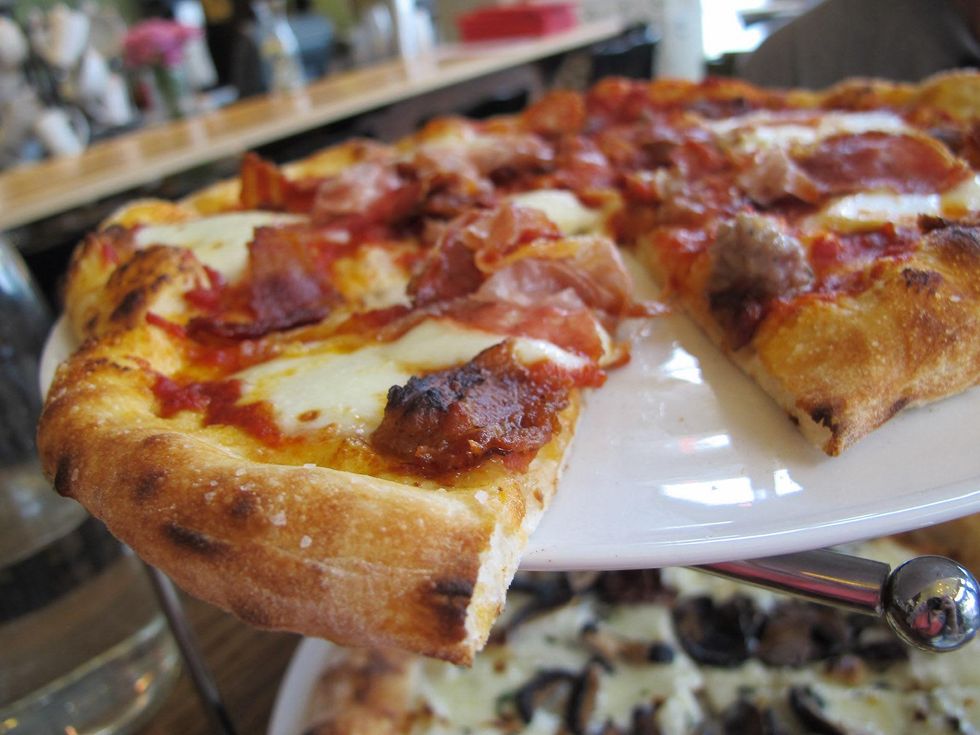 Ruthie where to eat right now May 2013 Solario Carne Pizza