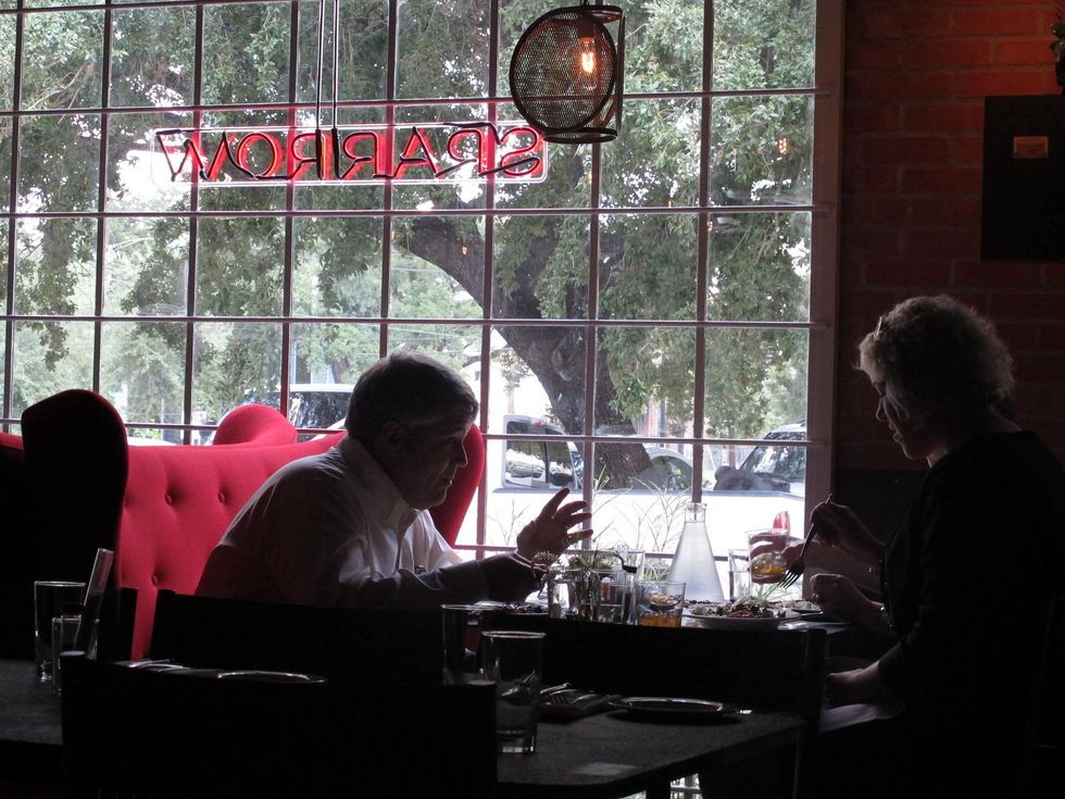 Ruthie, where to eat right now, September 2012, Sparrow, Sign