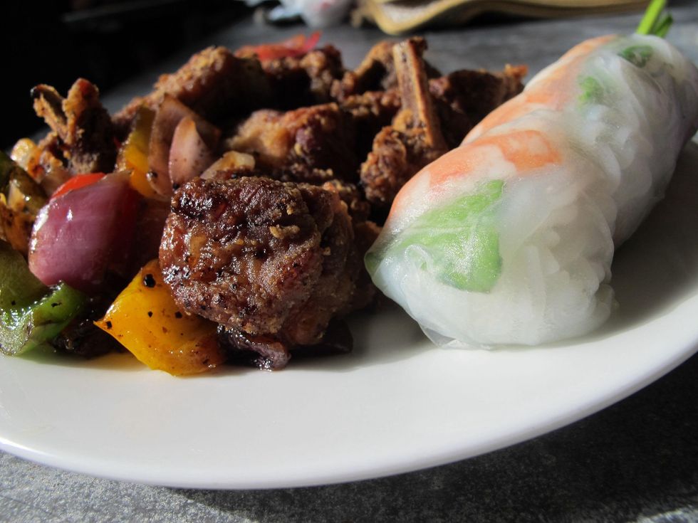 Ruthie where to eat right now September 2013 Hughie' s salt and pepper ribs