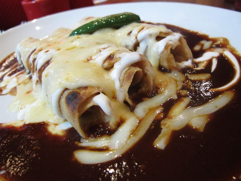 Ruthie where to eat right now September 2013 La Casa del Caballo enchiladas