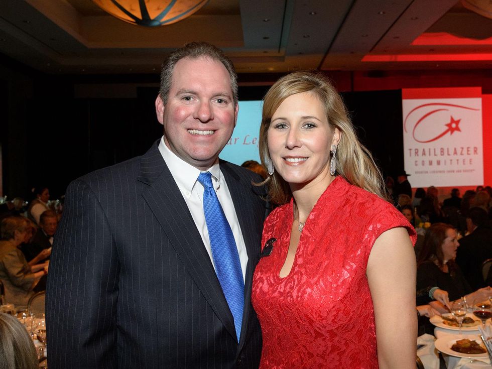 Ryan and Michelle Wasaff at the Trailblazer Awards Luncheon February 2014