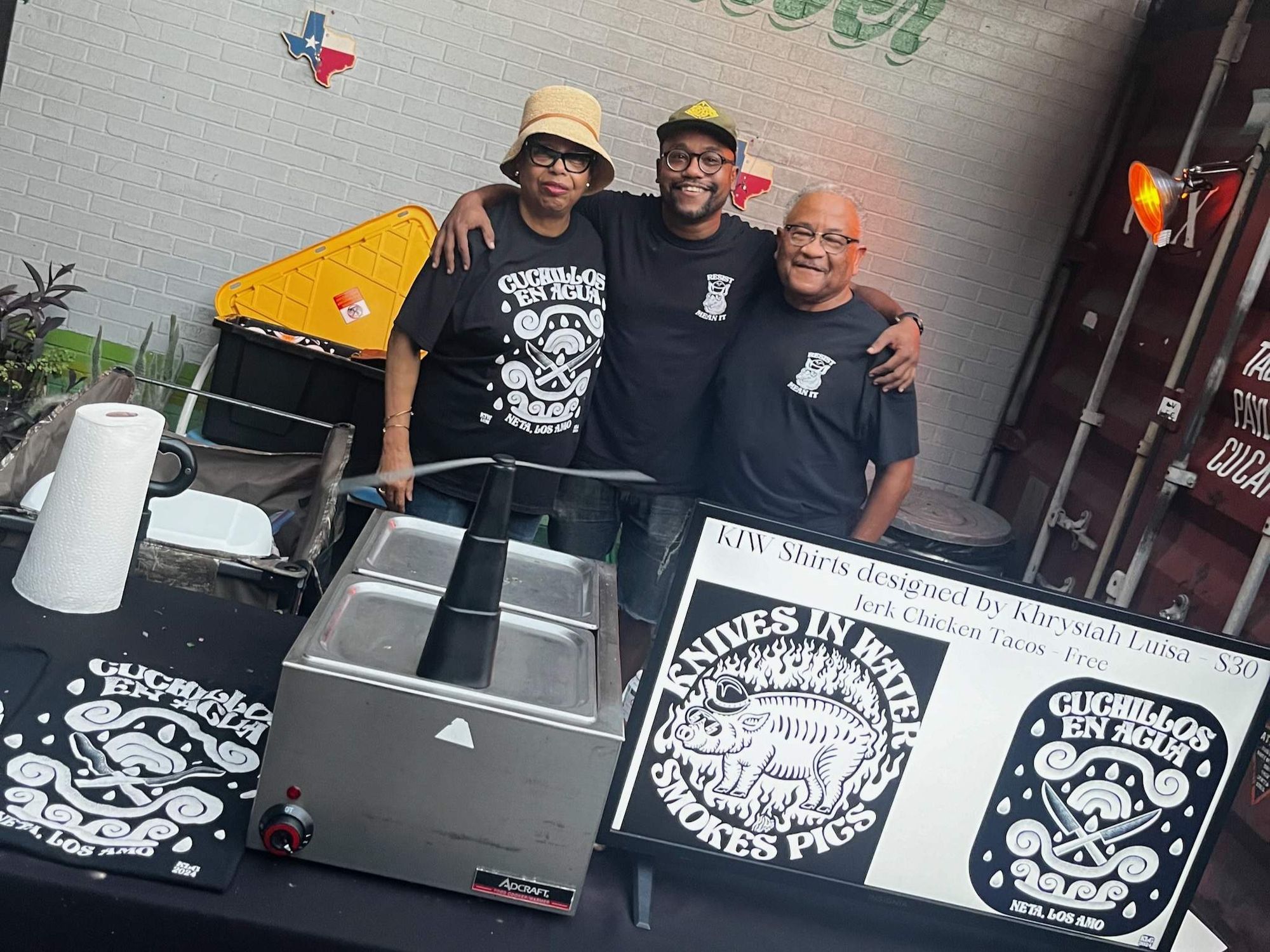 Ryan Grimes Knives in Water