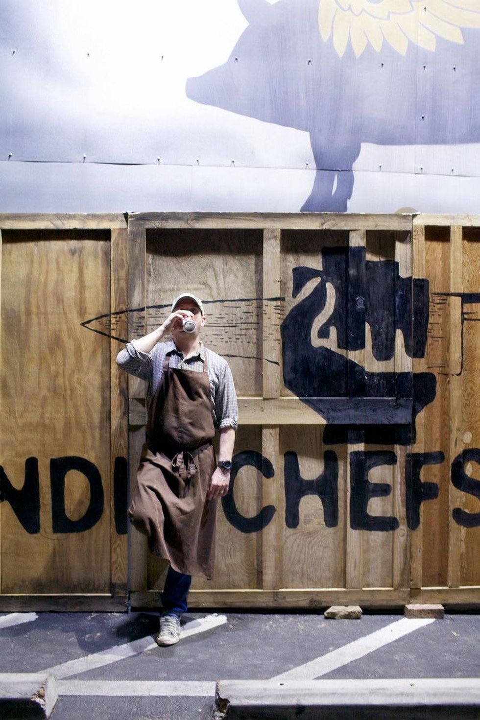 Ryan Lachaine at Indie Chefs Week Foreign and Domestic Austin