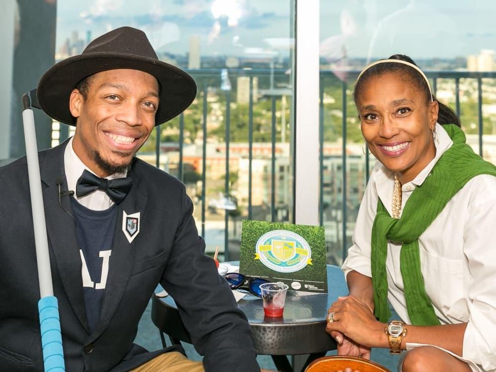 Ryan O. Harris, Jackie Fair at CultureMap Country Club Social