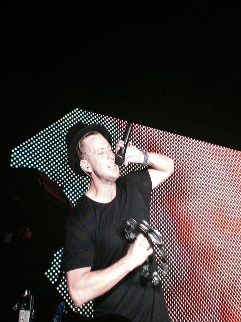 Ryan Tedder OneRepublic concert at Cynthia Mitchell Pavilion