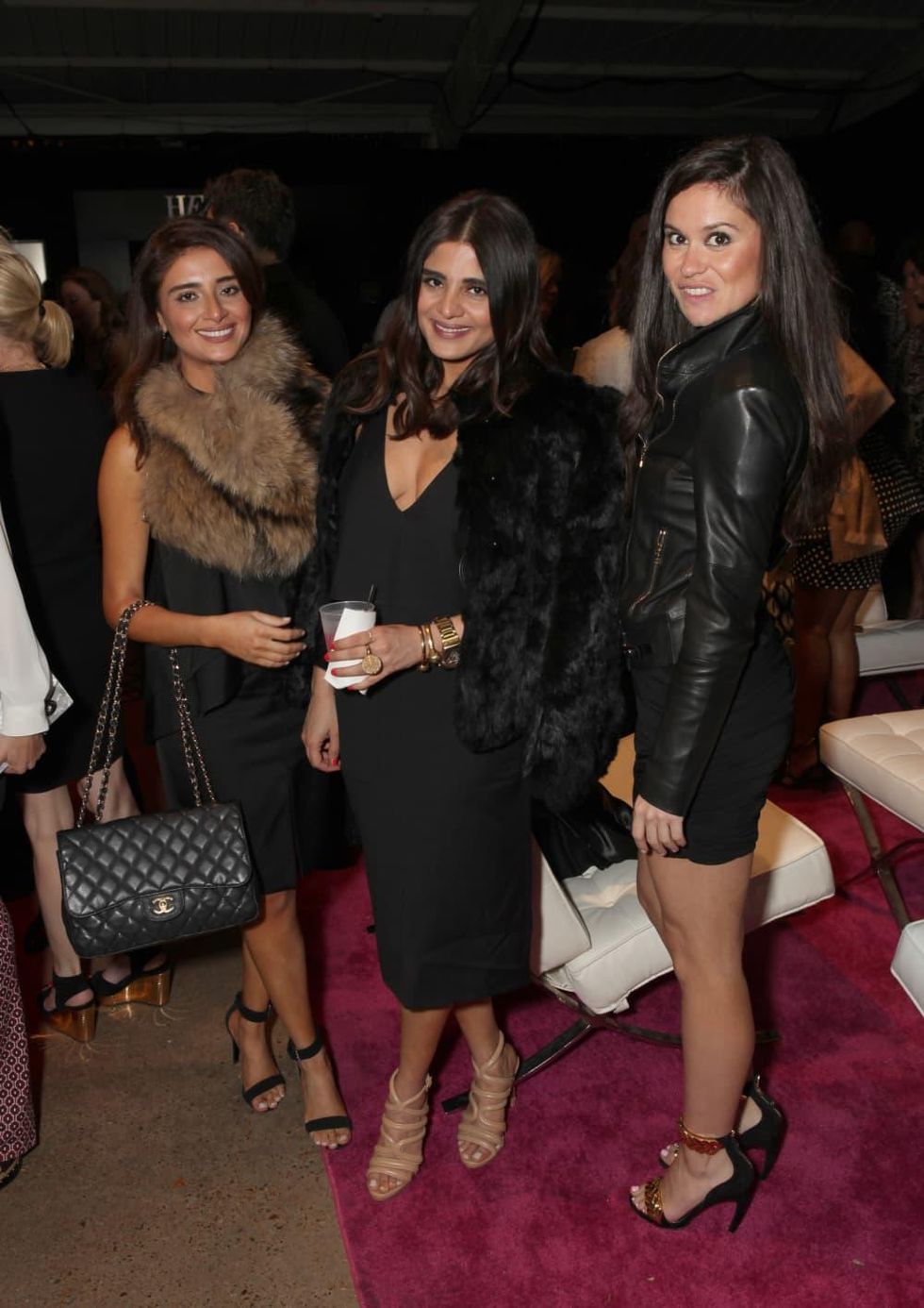 Saba Jawda, Sarah Jawda, Natassia McMillian at Heart of Fashion