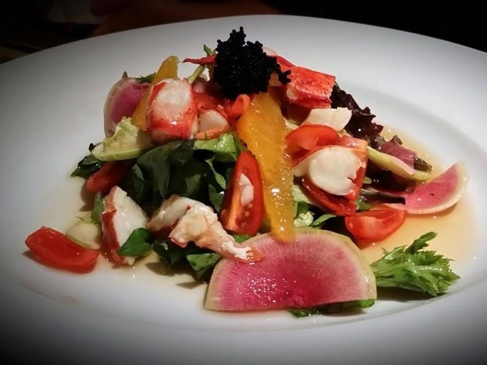 Sage 400 Japanese Cuisine lobster salad