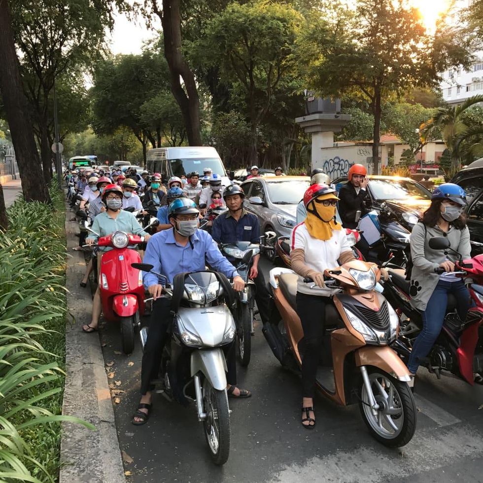 Saigon Stories: motorbikes