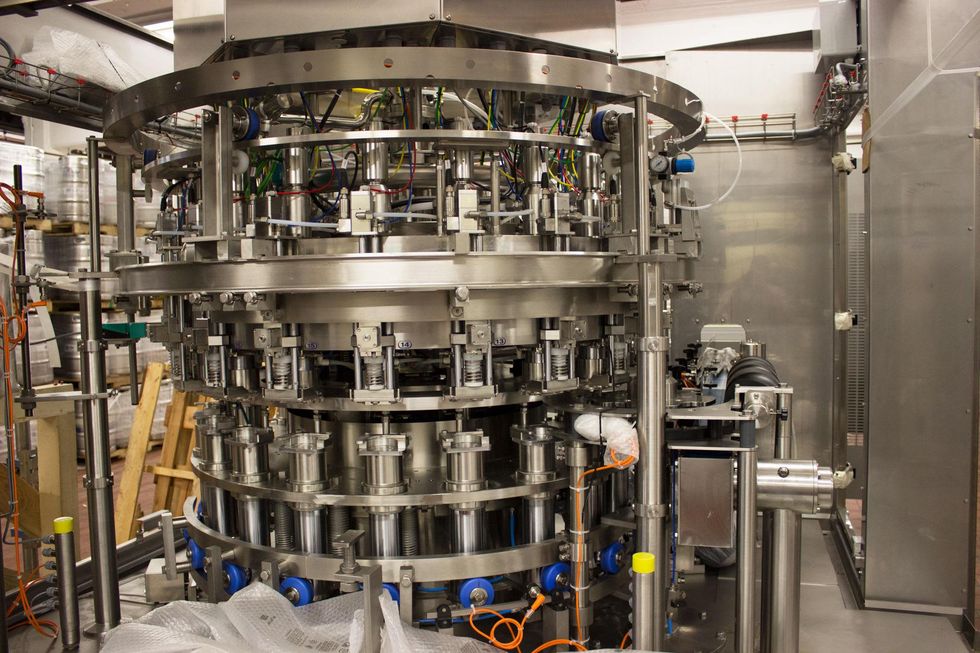 Saint Arnold canning line