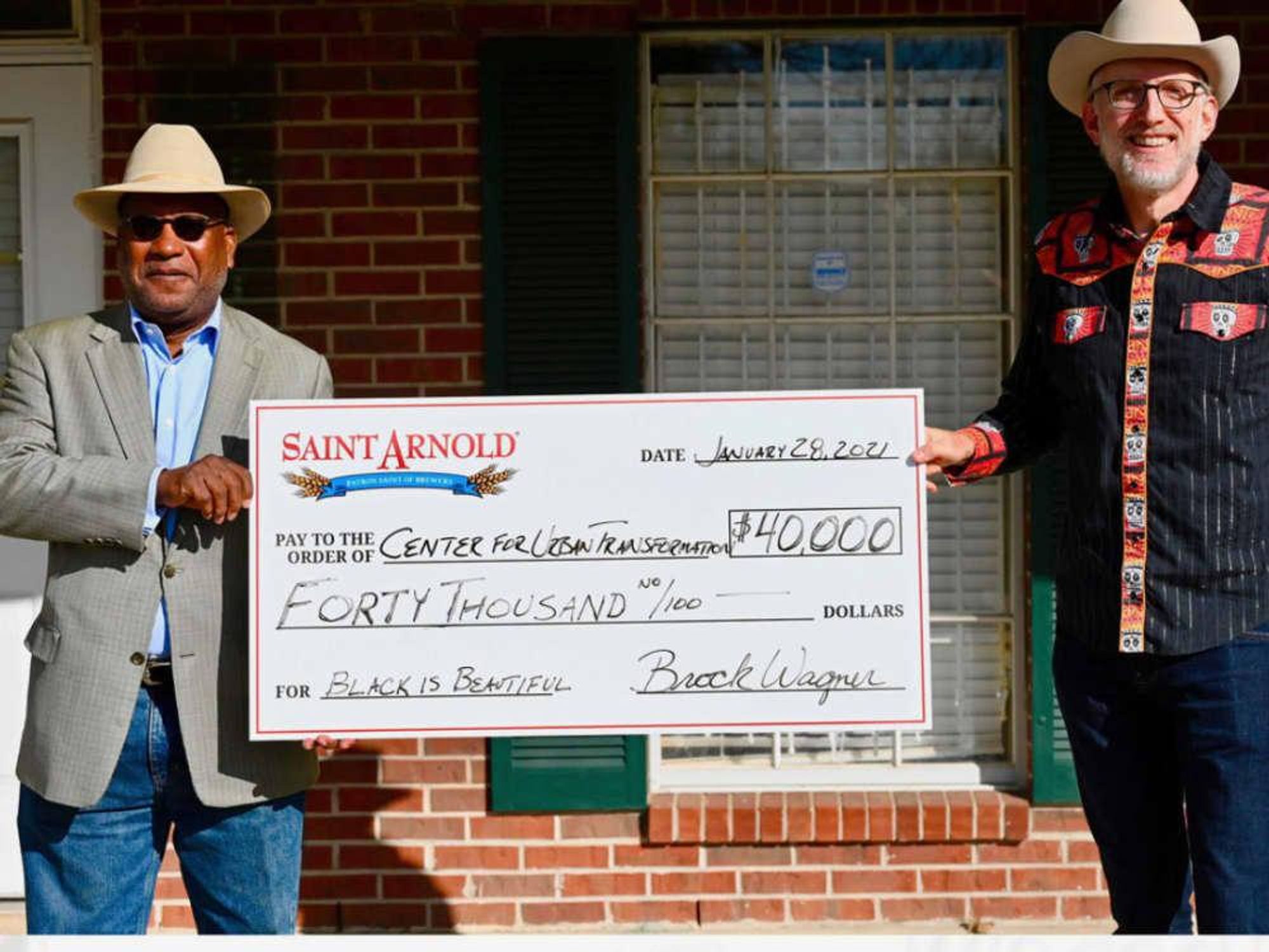 Saint Arnold Center Urban Transformation Harvey Clemons Brock Wagner