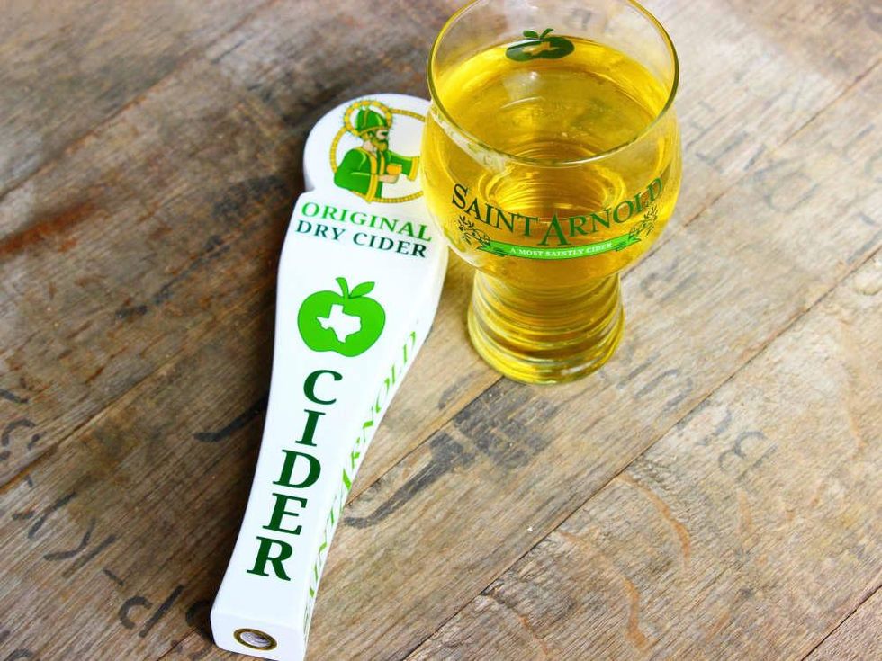 Saint Arnold original dry cider