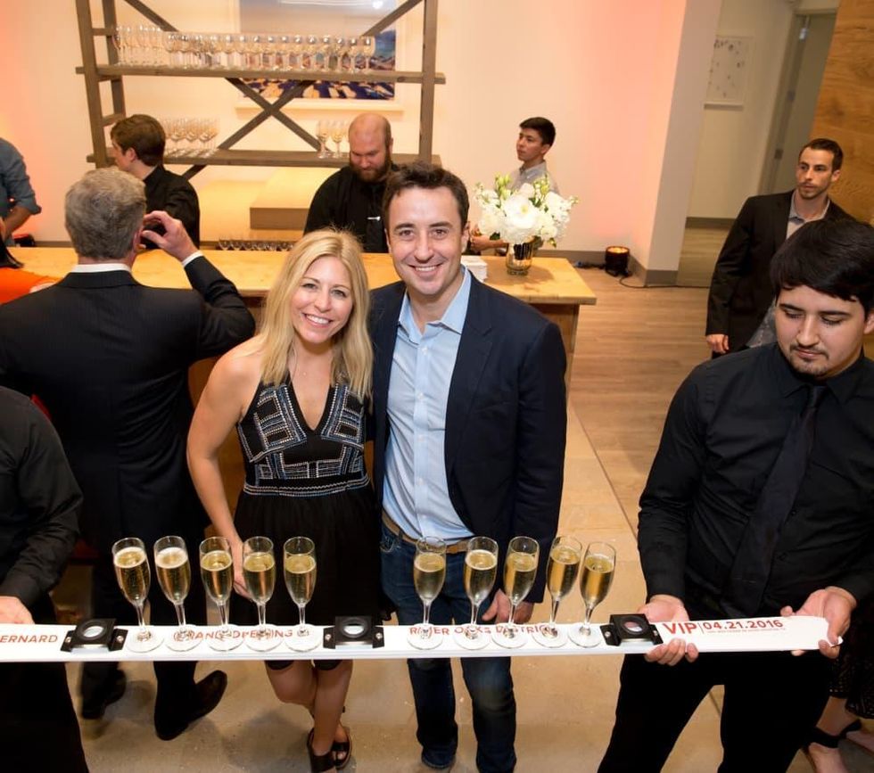 Saint Bernard Opening, Ashleigh Goyer, Charlie Goyer