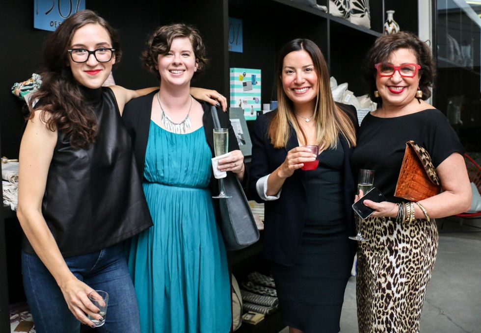 Saint Cloud dinner party, Cecilia Marquez, Sarah Gabbart, Jessica Rodriguez, Roz Pactor