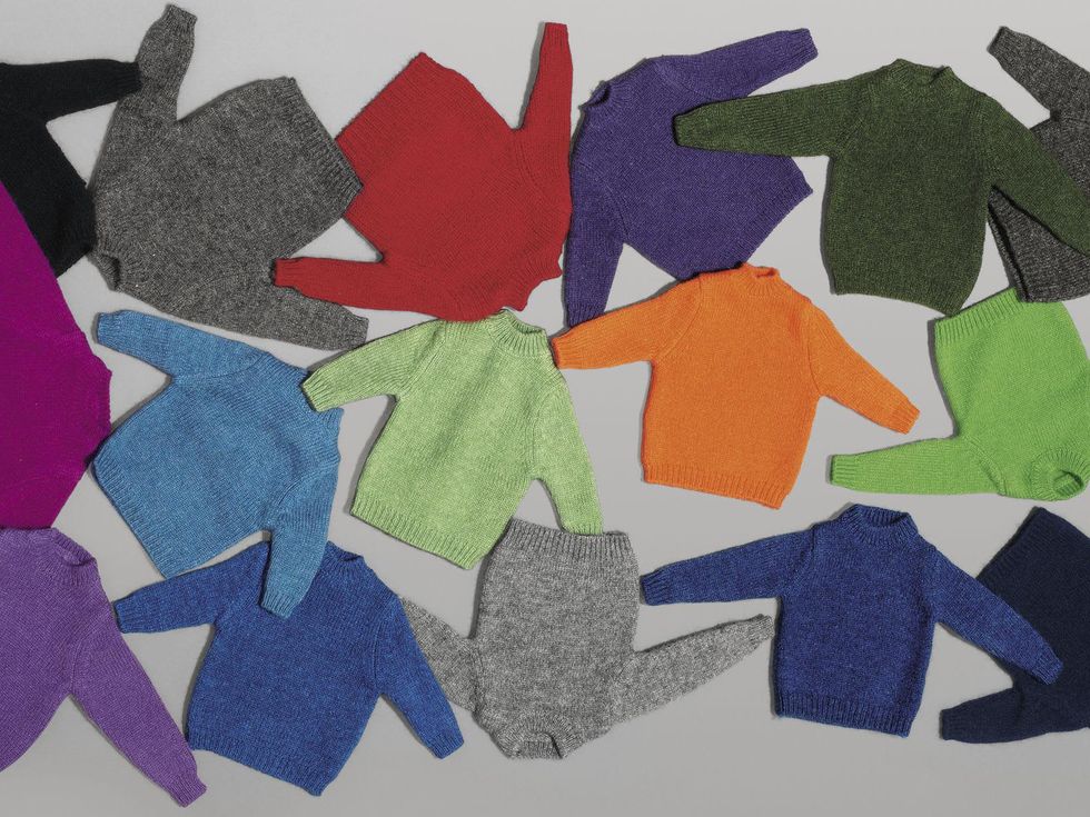 Saks Fifith Avenue look sweaters July 2013