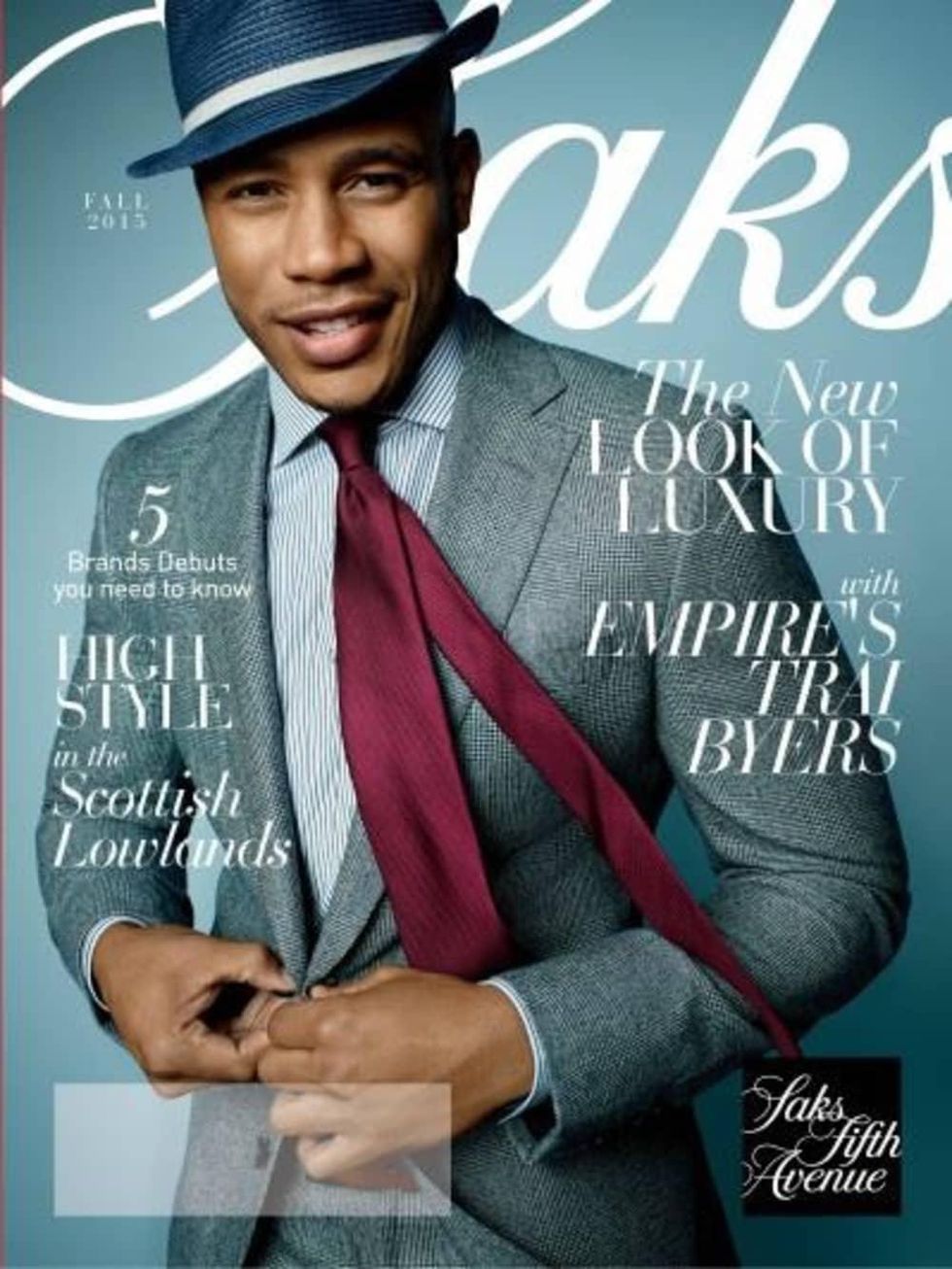 Saks Fifth Avenue fall Magalog back cover