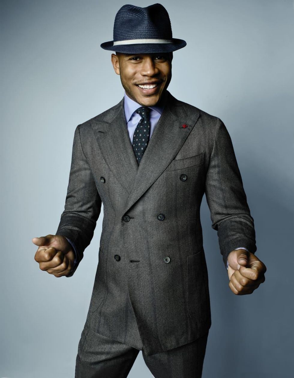 Saks Fifth Avenue fall magalog Trai Byers