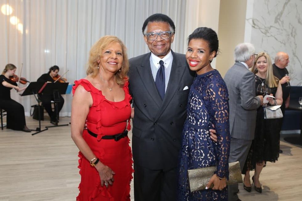 Saks MD Anderson benefit 4/16, Dr. Yvonne Cormier, Rufus Cormier, Claire Cormier-Thielke