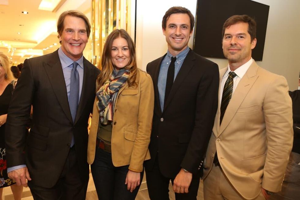 Saks MD Anderson benefit 4/16, George Lancaster