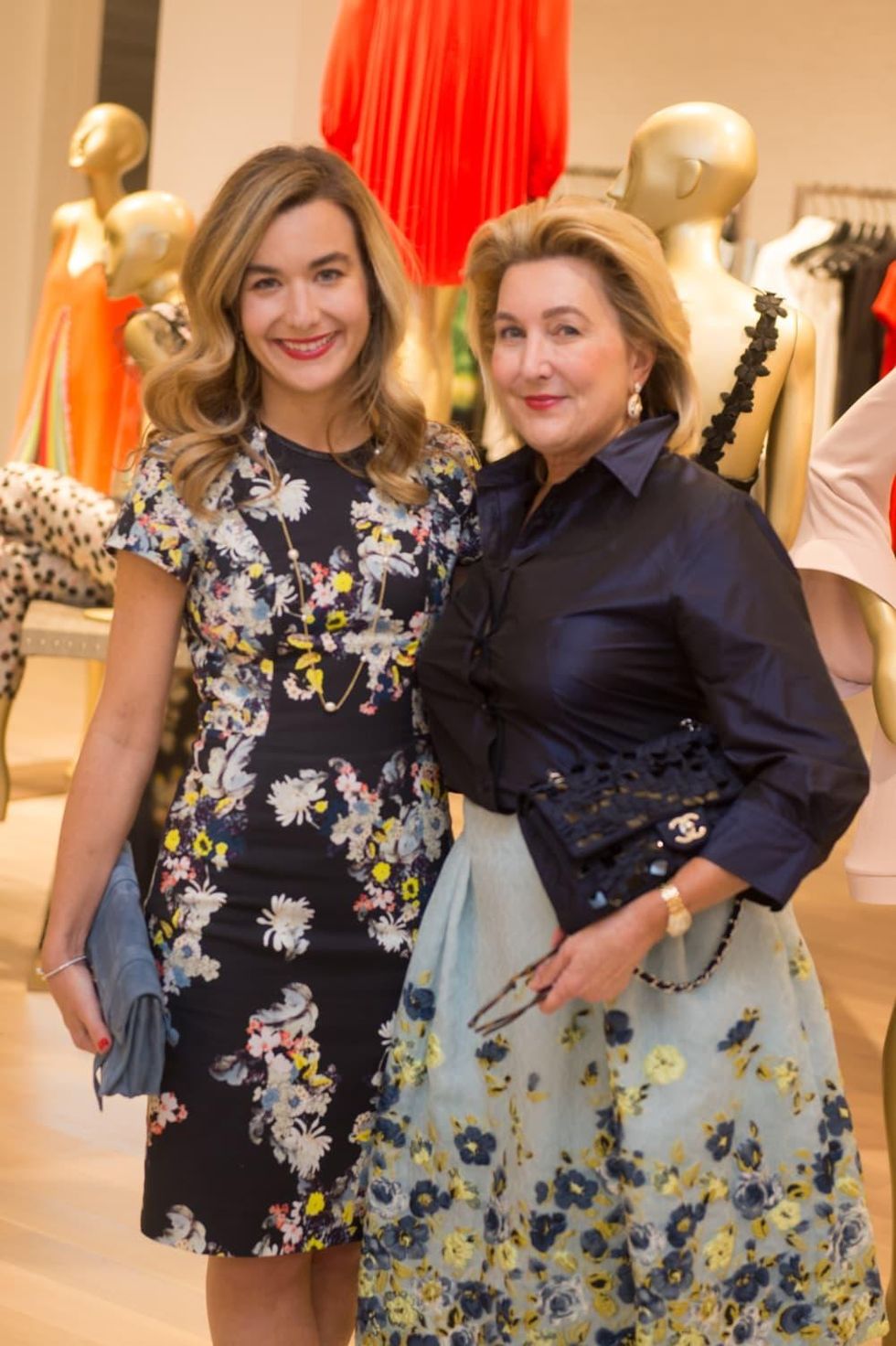 Saks MD Anderson benefit 4/16, Janet Walker, Leslie Walker