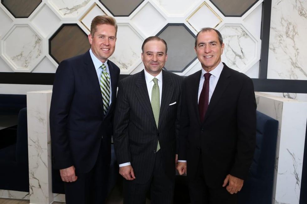 Saks MD Anderson benefit 4/16, John , Zack Fertitta and Grant