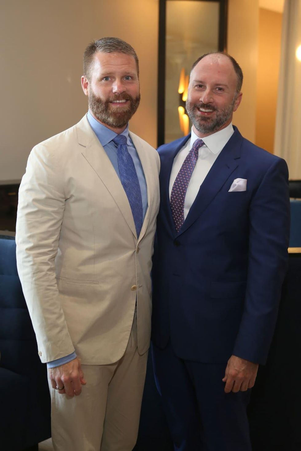 Saks MD Anderson benefit 4/16, Kevin Black, Tony Bradfield