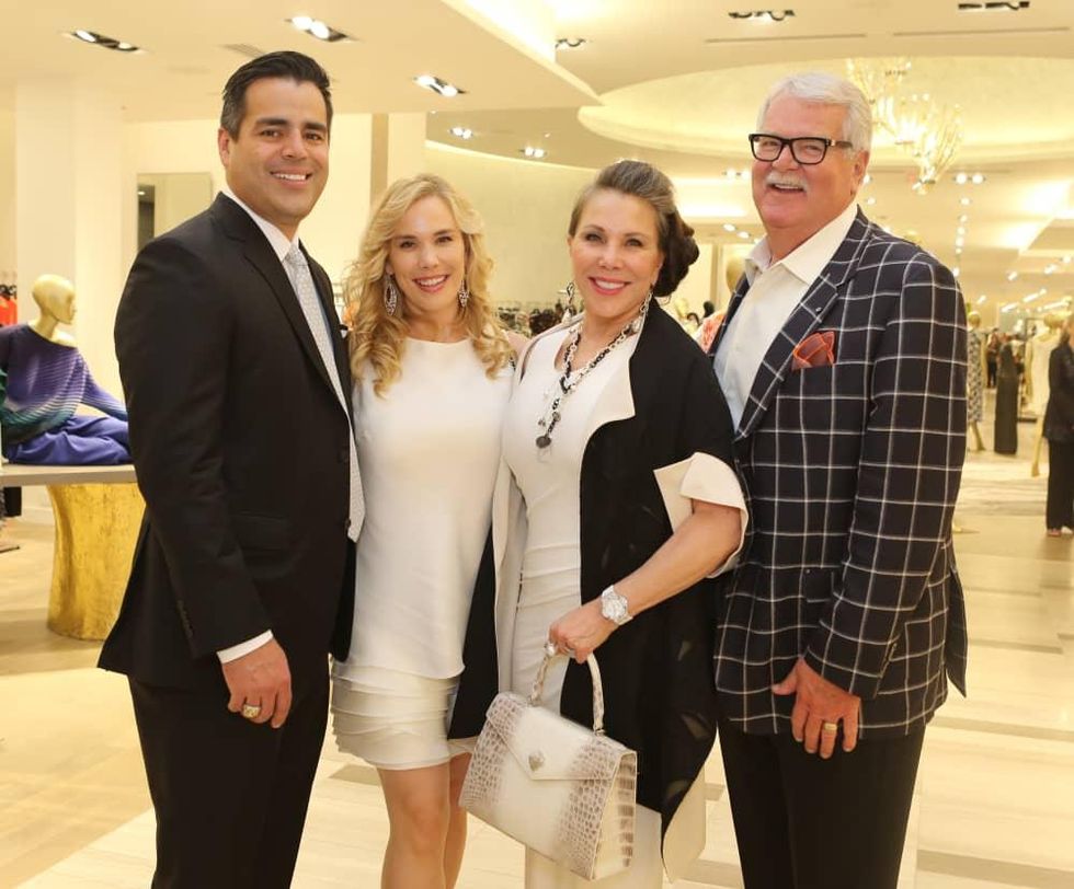 Saks MD Anderson benefit 4/16, Nick Stefanakis, Jenee Stefanakis,