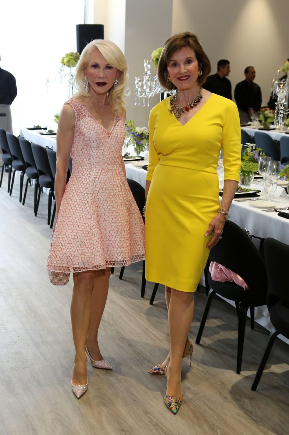 Saks Opening Dinner for HGO 4/16, Diane Lokey Farb, Donna Josey