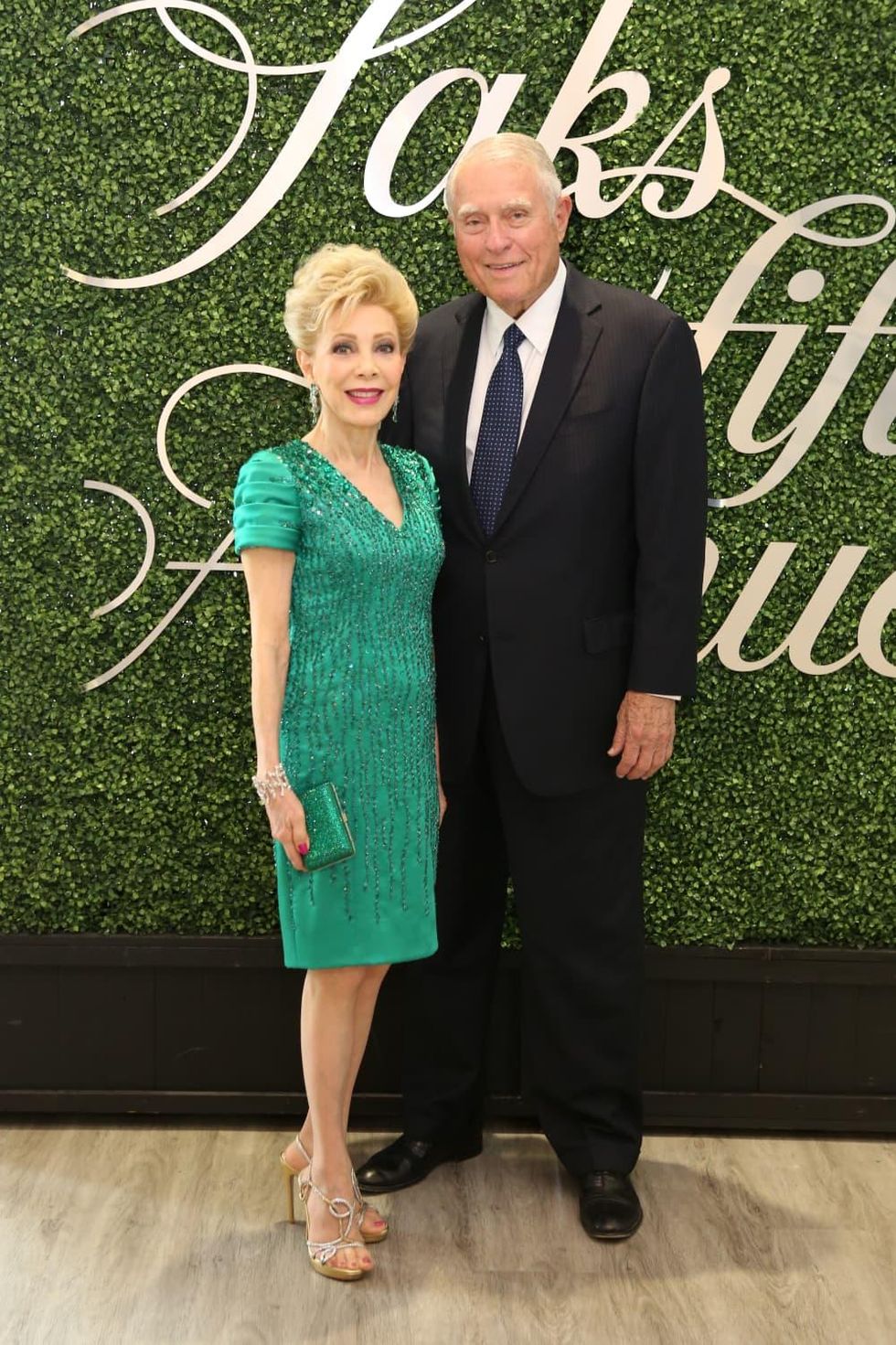 Saks Opening Dinner for HGO 4/16, Margaret Alkek Williams, Jim Daniel