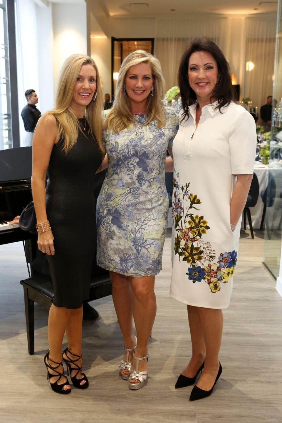 Saks Opening Dinner for HGO 4/16, Michelle Smith, Anne Carl, Alicia Smith