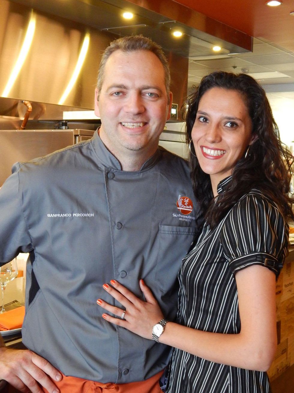 Sal y Pimienta Gianfranco and Maria Percovich June 2014