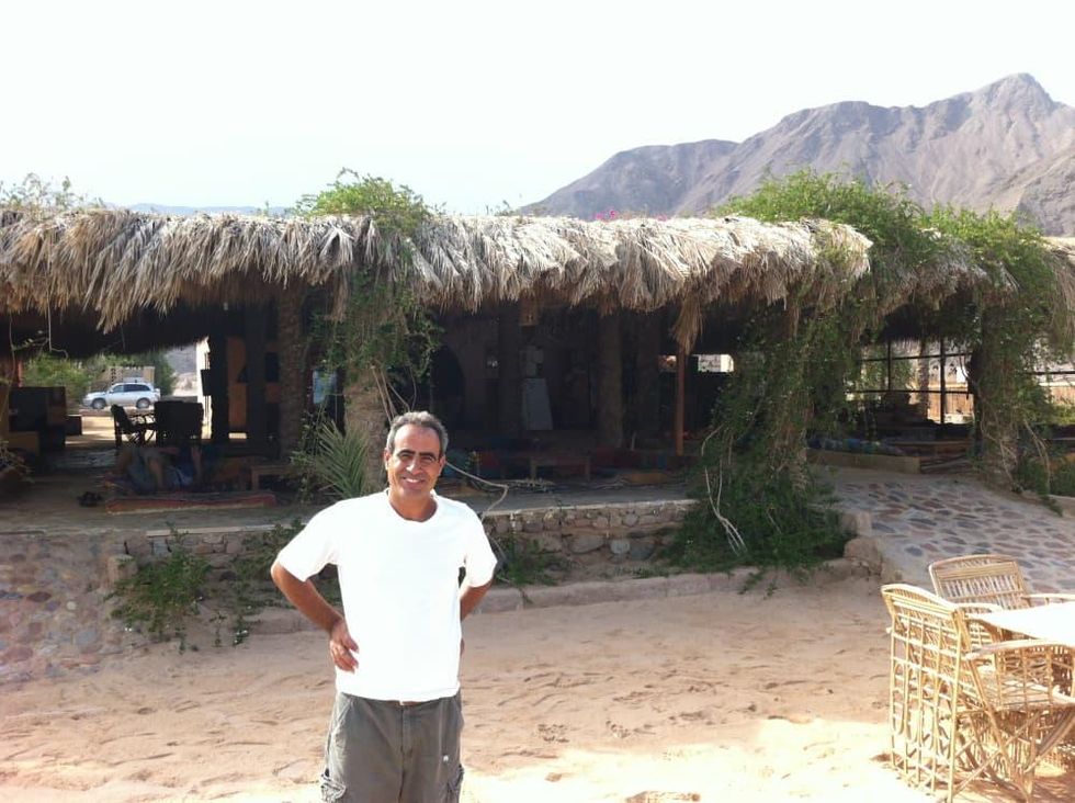 Salama, owner of Sawa Camp Rash Sitan Sinai Egypt