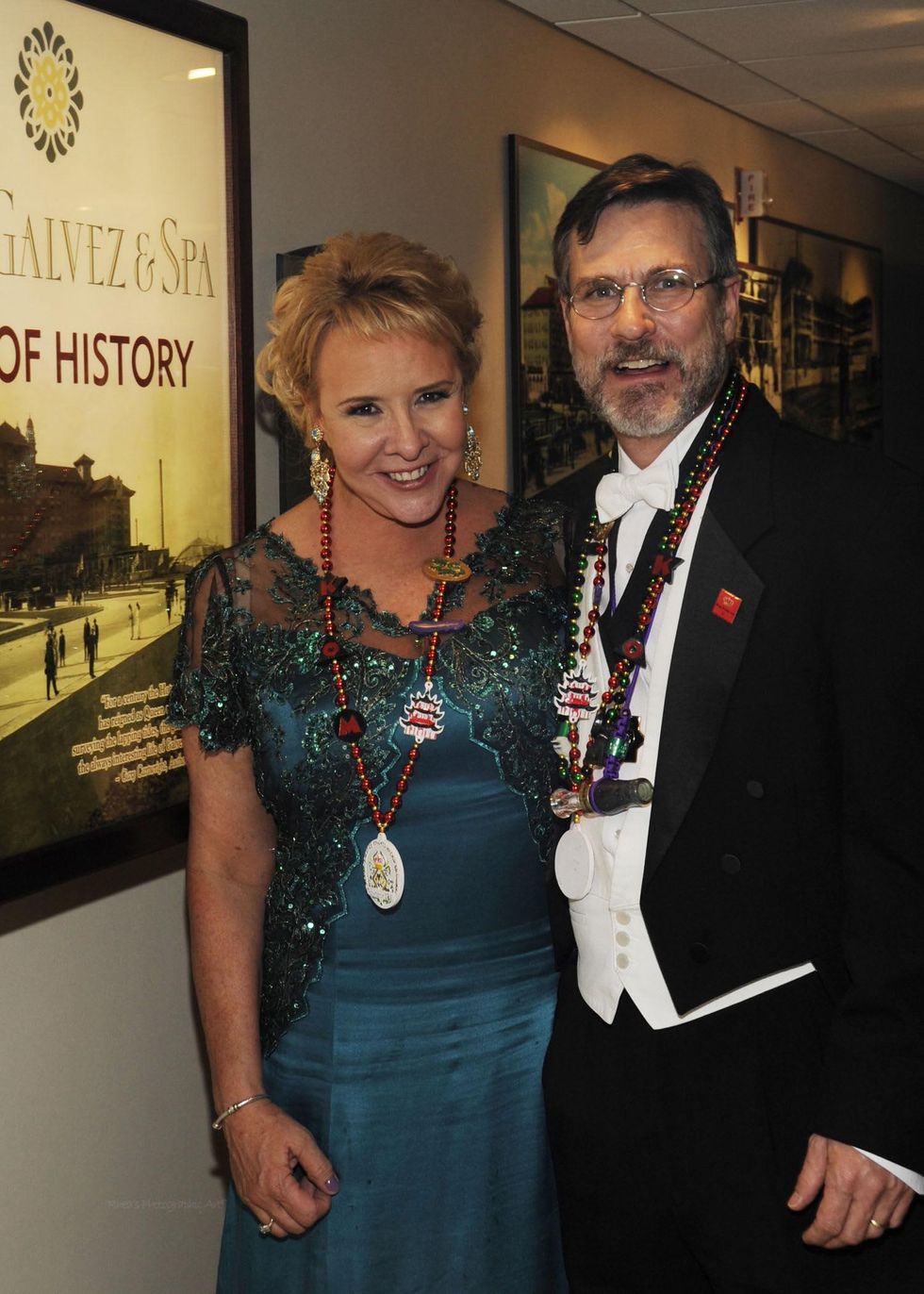 Sally and Robert Kline at the Knights of Momus Ball February 2015