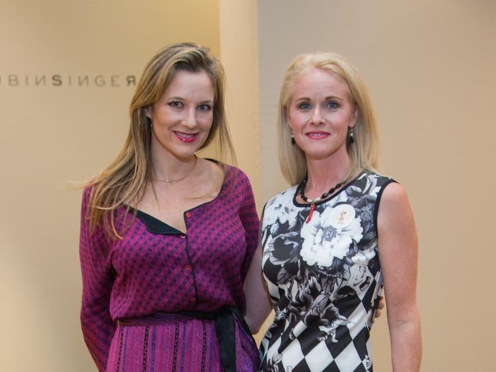 Sally Lechin, Christine Tabrizihoriz at Dress for Dinner