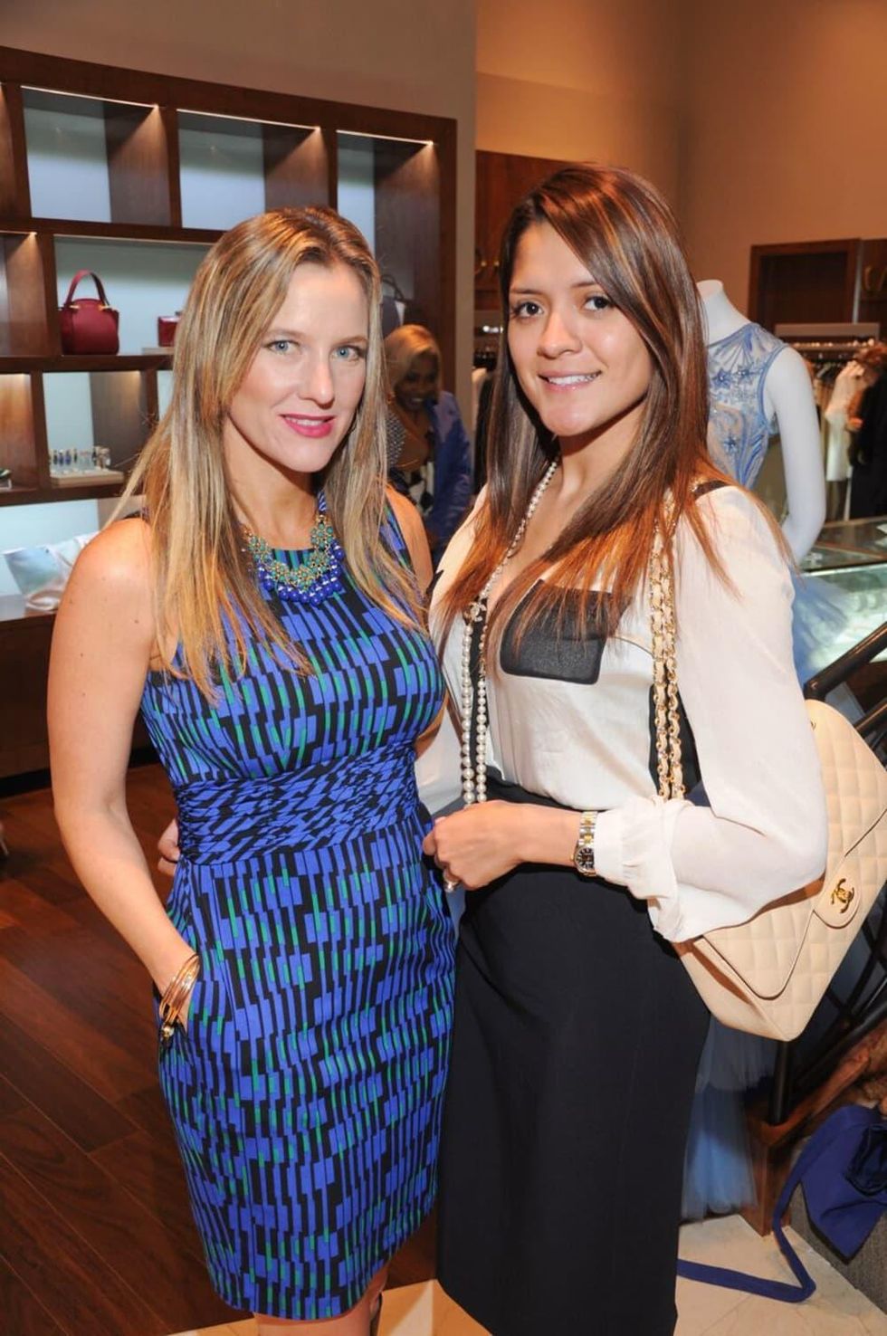 Sally Lechin, Tania Miranda at Passion for Fashion party at Elizabeth Anthony