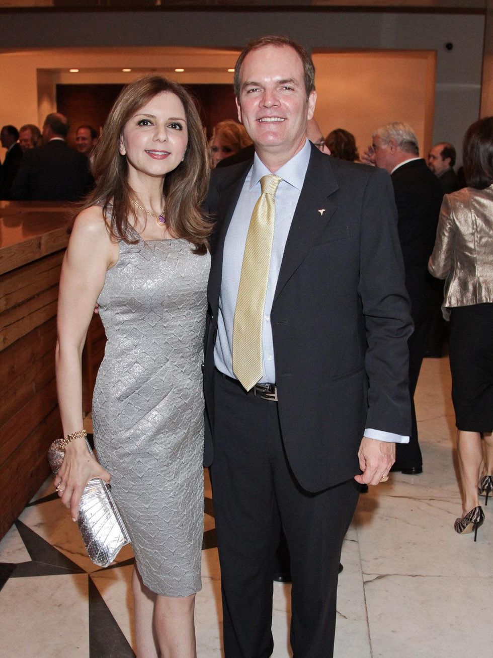 Sallymoon and Alan Benz at the Medical Bridges gala October 2013