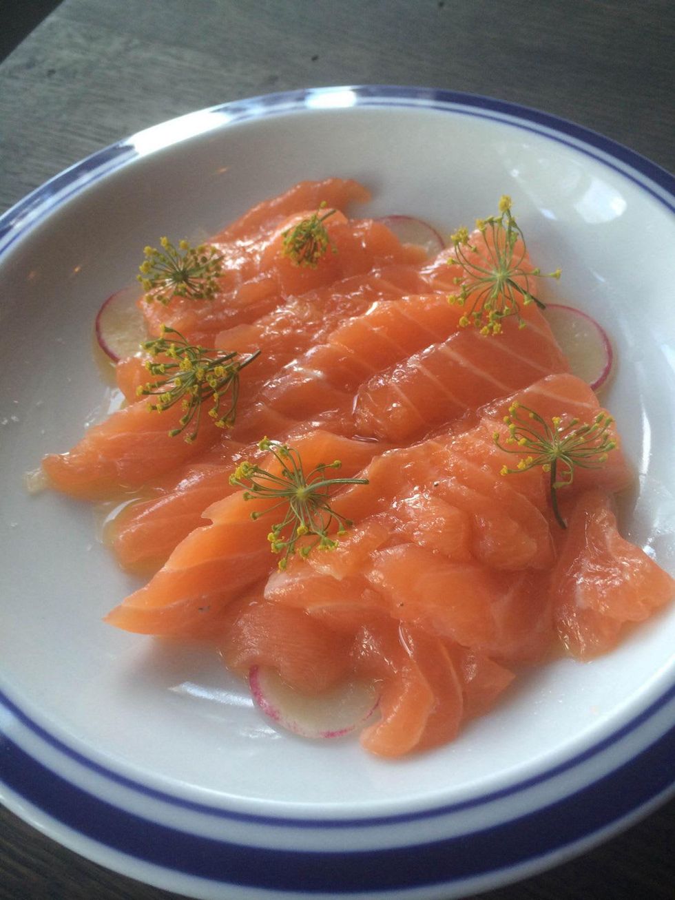 Salmon at Julep September 2014