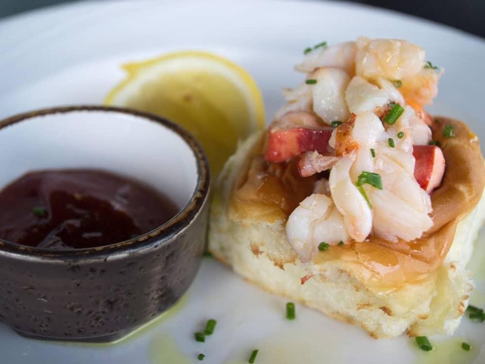 SaltAir Seafood lunch lobster roll