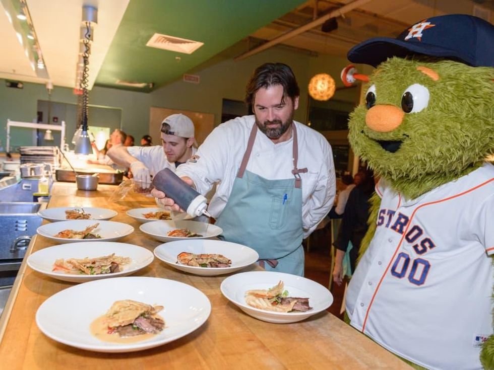 Salty Supper Bryan Caswell Houston Astros Orbit